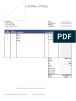 Pro Forma Invoice: A. Kodir Saputra