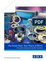 Our Know-How. Your Peace of Mind.: Innovative Sealing and Gasket Solutions