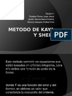 Metodo de Kaya y Sheib