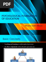 Psychological Foundation of Education