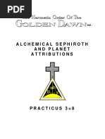 Alchemical Sephiroth and Planet Attributions