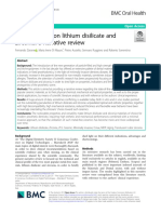 Current Status On Lithium Disilicate and Zirconia