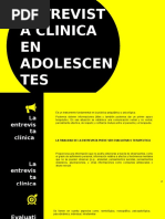 Entrevista Clínica en Adolescentes