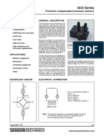 SCX Series: Precision Compensated Pressure Sensors