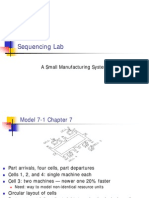 Sequencing Lab: A Small Manufacturing System