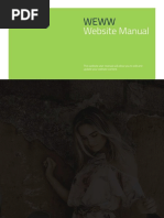 WEWW Website User Manual V1.3