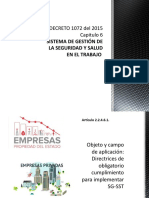 DECRETO 1072 Del 2015 Exposicion