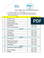 JADWAL INTERVIEW OPREC SAN Bogor 2020 PDF