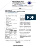 Taller Evaluativo Química 8º