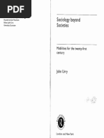 Urry, J. Sociology Beyond Societies