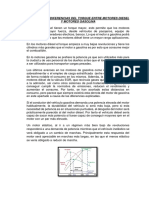 Explicar Las Diferencias Del Torque Entre Motores Diesel y Motores Gasolina PDF