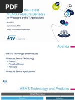 En - Dive MEMS Pressure Sensors Wearable IoT Applications PDF