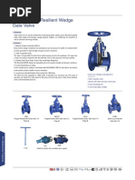 DIN EN 1171 Resilient Wedge Gate Valve: - Statement