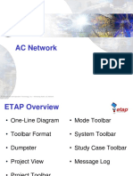 AC Network: © 1996-2010 ETAP/Operation Technology, Inc. - Workshop Notes: AC Network