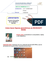 Figuras Geométricas en Word - 1ro a-B-C - Actividad III