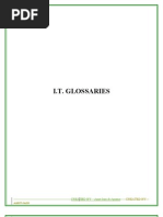 I.T. Glossaries