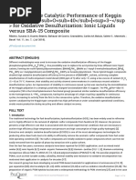 Ribeiro 2018 Desulfurization Immobilization Into SBA-15 PDF