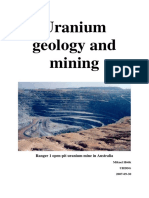 Uranium Geology and Mining PDF