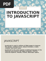 Javascript PPT For School