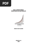 Lab. No.5 Ensayo de Flexión Con Datos PDF