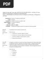 Paso 1 - Generalidades A La Introducción de La Investigación de Mercados - Entrega de La Actividad