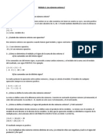 Matemática para 8vo Año EGB, o 2do Año ESB