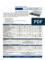 Solid State Broadband High Power Amplifier: 2031 - BBS2E3KKO