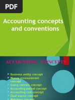 Befa Accounting Concepts and Conventions