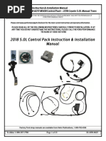 M-6017-M50B Control Pack - 2018 Coyote 5.0L Manual Trans