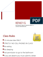 Iien01G: Integrated Image Enhancement & Career Preparation