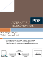 Alternatif Jaringan Telekomunikasi