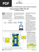 Analysing Humidity and Temperature Using IoT