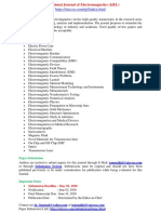  International Journal of Electromagnetics IJEL