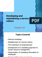 Chapter 10 - Developing and Maintaining A Service Culture PDF