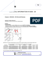 Technical Information N°2006 - 29: Chassis: EFC031E - IFC130 (LCD-Plasma)