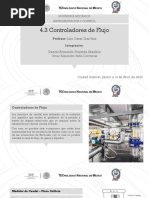 4.3 Controladores de Flujo