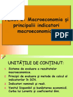 Tema 2. Macroeconomia Și Principalii Indicatori Macroeconomici