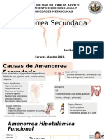 Amenorrea Secundaria 