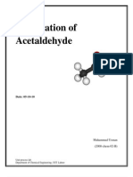 Preparation of Acetaldehyde