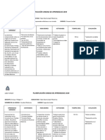 Planificación Anual Taller Electrico Primero