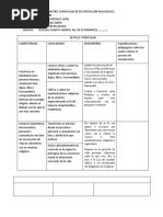 Matriz Curricular de Recuperacion Pedagogica