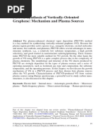 PECVD Synthesis of Vertically-Oriented Graphene Mechanism and Plasma Sources