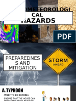 DRRRM - Hydrometeorological Hazards (Part 2 - Preparedness and Mitigation, Project NOAH)