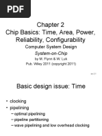 Chip Basics: Time, Area, Power, Reliability, Configurability