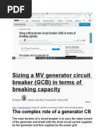 Sizing A MV Generator Circuit Breake1