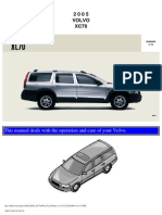 VOLVO XC70 2005 User Manual