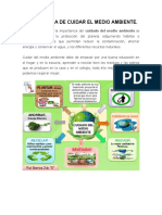 El Medio Ambiente y Sus Cuidados