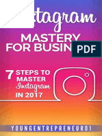 Instagram Mastery For Business EBook NEW PDF