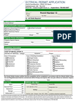 Permit Number: E - : Office Use Only