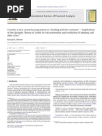 Werner (2011) - Implications of The Quantity Theory of Credit For The Prevention and Resolution of Banking and Debt Crises